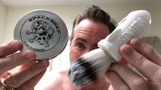Space Soap LIVE Shave!