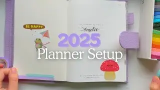 2025 Health Planner Setup ✨🍄