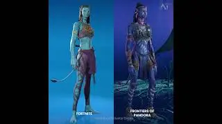 ANIMATION Comparison | Frontiers of Pandora vs FORTNITE