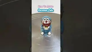 🔥Doraemon Cake Surprise! 💙 Watch Till The End!🎂 #soumyacakes #viralcake #viralshort