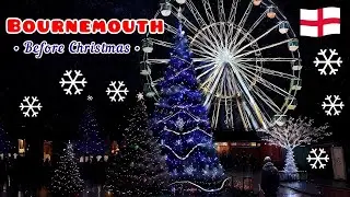 BOURNEMOUTH BEFORE CHRISTMAS l BOURNEMOUTH TOWN CENTRE & SEAFRONT WALKING TOUR, CHRISTMAS ATMOSPHERE