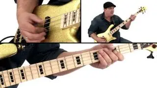 Bass Guitar Lesson - Dog House Technique - Andy Irvine
