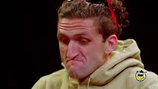 Casey Neistat getting heated on Hot Ones (Spicy meme)