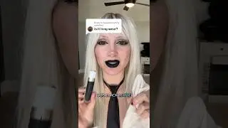 Long-lasting Black Lipstick 👄