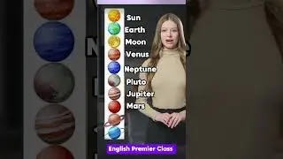 Названия планет на английском языке | Солнечная система ||#englishvocabulary