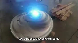 LE Robotics Live: Stainless Steel Pressure Vessel Head Welding Site