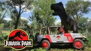 Forza Horizon 5 I Universal Studios Jeep Wrangler Sahara 'Jurassic Park' I Xbox Series S