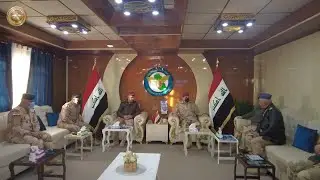رئيس اركان الجيش يتفقد الحدود العراقية - السورية ضمن قاطع قيادة عمليات غرب نينوى