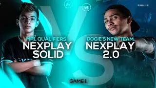 TRASHTALK IS ON! - NEXPLAY SOLID VS NEXPLAY 2.0 [GAME 1] | USAPANG ML