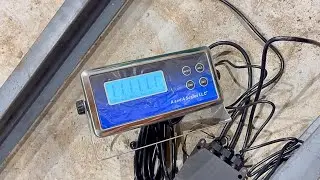 Putting together a livestock scale kit  This could be pretty fancy if it all works!