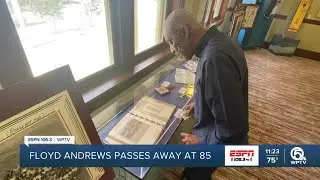 Legendary coach Floyd Andrews passes away  at 85
