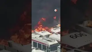 Fire breaks out at Philadelphia bus depot