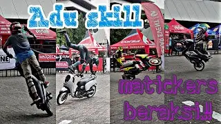 ADU SKILL‼️motor matic beraksi part 1 || seru abisss...ISGP 2 SEMARANG