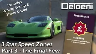 3 Star Speed Zone Guide Part 3 Forza Horizon 5