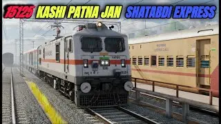 🔴MSTS🚂 15125 Kashi&ndash;Patna Jan Shatabdi Express Banaras Patna Realistic Train Simulator #train #shorts