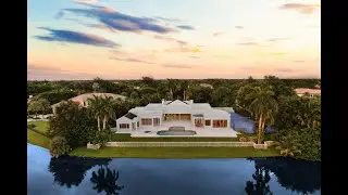 Exclusive Tour 18161 Daybreak Drive | Luxurious 6-Bed Lakefront Estate w/ Tennis Court in Boca Raton