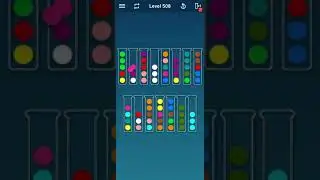 BALL SORT PUZZLE LEVEL 508