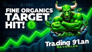 FineOrganics Target hit | My trading plan in Fine Organics #fineorganic