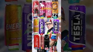 Топ 10 самых лучших энергетиков из СНГ! #funny #снг #энергетики