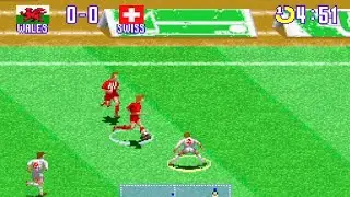 CPU Game: Wales vs. Swiss | International Superstar Soccer Deluxe (SNES)