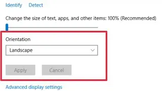 How To Change Orientation || Landscape & Portrait in Windows 10
