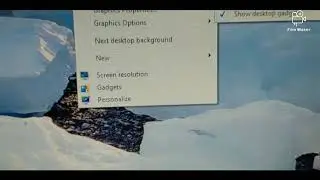 Set a desktop or change the desktop background wallpaper for standard 3