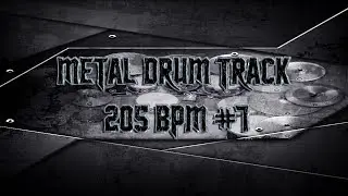 Saxon Style Metal Drum Track 205 BPM | Preset 2.0 (HQ,HD)