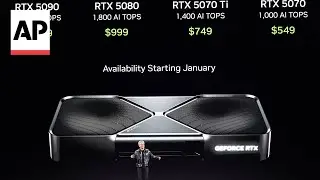 Nvidia unveils GeForce RTX 50 Series at CES 2025