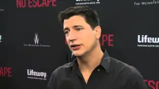 No Escape: Ken Marino Red Carpet Movie Premiere Interview | ScreenSlam