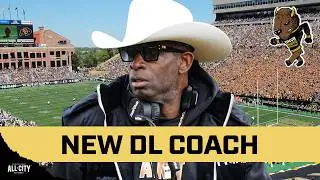 BREAKING: Coach Prime and Colorado have a new DL coach