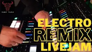 I made a LIVE ELECTRO REMIX of a PUNKSONG with TR8-S, MC-707, Blofeld (Song: 'Loserkid Anthem')