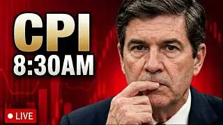 🔴CORE INFLATION HEATS! OIL INFLATION SHOCK?! | LIVE TRADING
