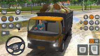 🤩Transport Truck Load New Map Difficult Road Driving Gameplay Video 