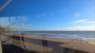 Sandown Seafront By Bus - Southern Vectis Route 3 On Diversion - Isle Of Wight - 2022 | kittikoko