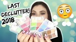 EYESHADOW PALETTE DECLUTTER! MOSTLY DRUGSTORE! | SMARTER BEAUTY