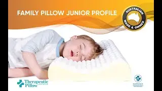 Family Pillow Junior Profile -Neck pillow for Children & Kids 6 to 8 years.