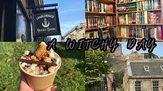 witchy shops & the meadows (Edinburgh vlog)