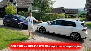 Golf 8 GTI Clubsport 2025 vs Golf 8 R 2025: duelo de tit&atilde;s de Paris ao N&uuml;rburgring