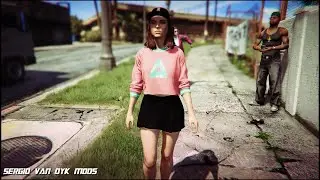 Lara Croft Custom Casual [Add-On Ped] by Alex189 & Saldin93 - GTA V