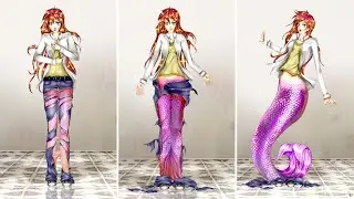 The Ocean Chose Her &ndash; Mermaid TF Comic Dub 206