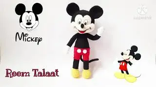 #ميكى_ماوس_اميجرومى ج٦❤👍part. 6#_amigurumiMickey_moue