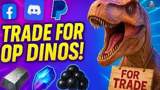 How To Trade Dinos & Resources In Ark Ascended - Servers, Discord, Facebook, & Paypal Deals!