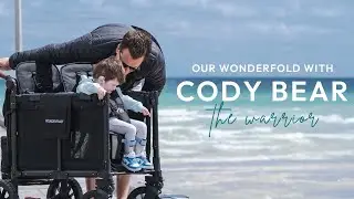 Meet Cody Bear, our WonderFold Warrior! 💙