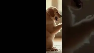 Adorable bond between kid and puppy 🐶❤️