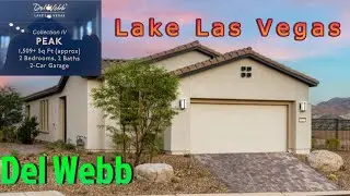 Henderson Homes For Sale - Lake Las Vegas - Del Webb- Peak - 55+ Lake Community - Single Story Homes