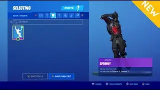 Springy Emote - 1 Hour Fortnite (Item Shop)