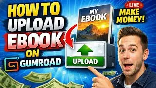 How To Upload eBook on Gumroad Step by Step (Beginner Friendly) | Sell eBook Online