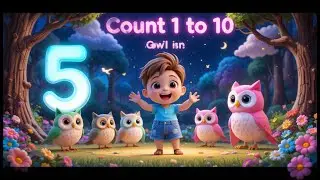 Owl Counting Song | Learn Numbers with Wise Owls for Kids