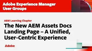 [AEM GEMs] Новая целевая страница документации по ресурсам AEM &ndash; единый, ориентированный на польз...