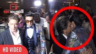 Shahrukh Khan Shows Respect For Ranveer Singh | SRK Hugging Ranveer